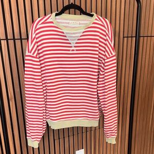 We The Free Striped Pullover